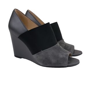 Karl Lagerfeld Moyen Darci Peeptoe Wedge